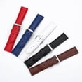 thumbnail image 1 of Correa de reloj de piel auténtica, correa de piel de vaca, color liso, suave, resistente al agua, resistente al sudor, accesorios para reloj, 1 of 4