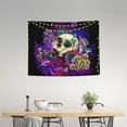 thumbnail image 3 of Bingfone Mushrooms And Skull Tapestry Wall Hanging Decor For Living Room Bedroom Dorm Classroom Office Decor 29x37 Inch, 3 of 9