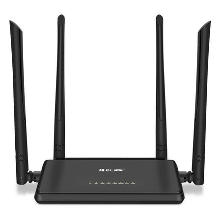 MECO Smart WiFi Router Booster Extender Support Smart Router APP Management with 4 x 5dBi Adjustable Antennas for Home and (Best Ram Booster App)