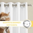 thumbnail image 6 of Funny Alpacas Kitchen Curtains Window Panels, Cute Art Fun Lovely Animals on Toilets Insulated Window Treatment Curtain, Grommet Curtains for Bedroom/Living Room/Bathroom, 2 Piece 52"Wx72"L, 6 of 8