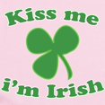 thumbnail image 2 of CafePress - Kiss Me Im Irish St Patricks Day Body Suit - Long Sleeve Cotton Baby Bodysuit, 2 of 4