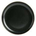 thumbnail image 6 of Gibson Home Munich Gold 16-Piece Dinnerware Set - Matte Black w/ Gold Rim, 6 of 11