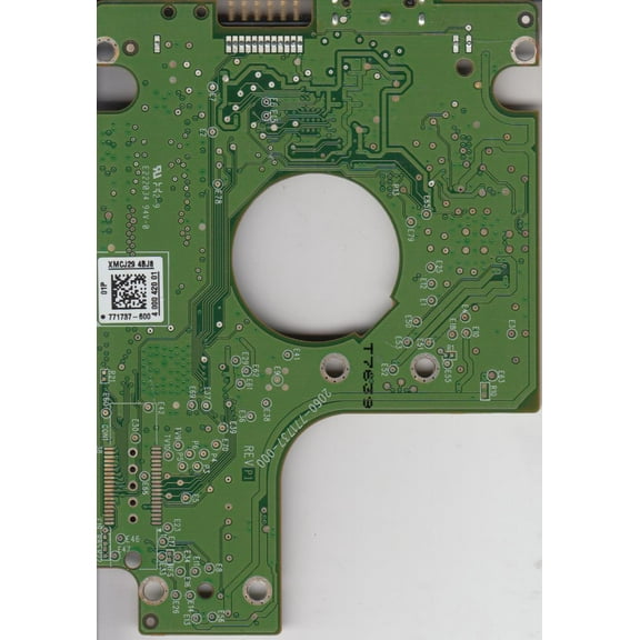 WD10TMVW-11ZSMS1, 771737-600 01P, REV P1, WD USB 2.5 PCB