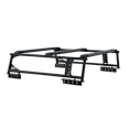 thumbnail image 1 of Body Armor Bed Cargo Rack TK-6125 Overlander; Bolt On Use Existing Bed Rails; Black; Steel; Without Tool Box Mount Kit; Non-Adjustable Rack; 60.5 Inch Length x 15.8 Inch Height, 1 of 5