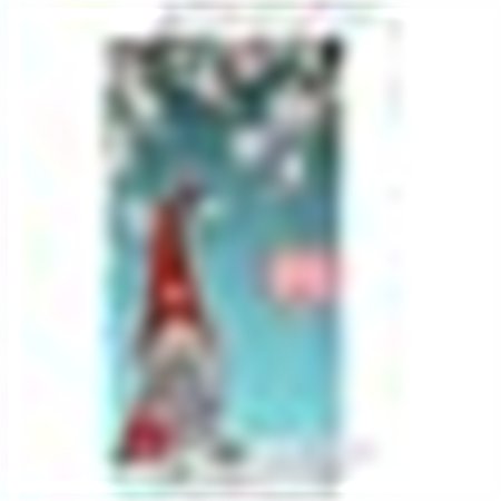 Valentine Gnome Heart Kitchen Hand Towels Set of 2 Winter Cute Branches Bath Towel Face Towel Washcloth for Couple Dating Home Seasonal Gift Bathroom Decor Absorbent Soft