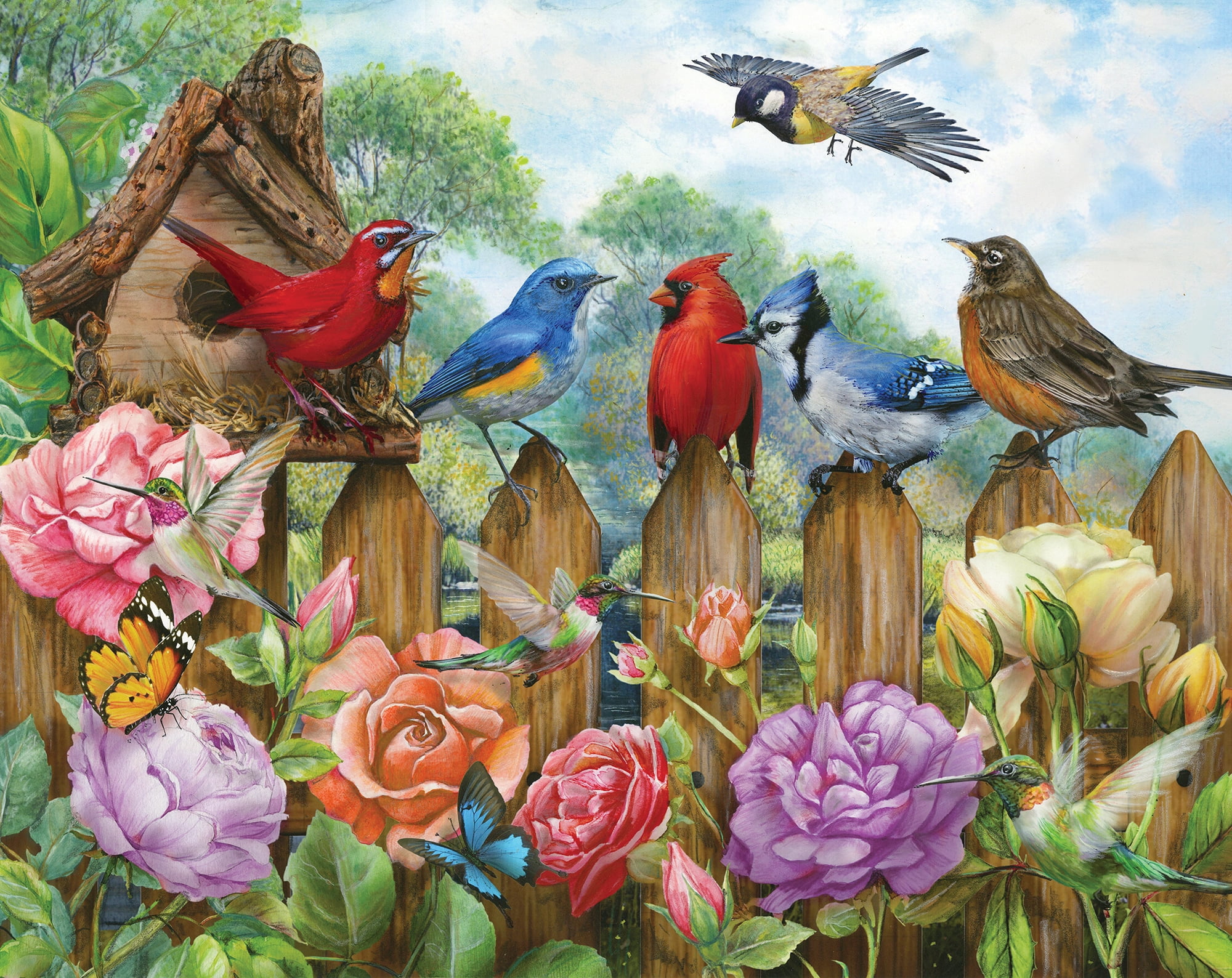 Springbok Puzzles Morning Serenade 500 Piece Jigsaw Puzzle Large