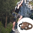 thumbnail image 3 of Greeniant Dispositivo de agarre de cuerda de escalada, mosquetón, accesorios universales para asegurar, cerraduras de seguridad de aleación de Escalada, 3 of 6