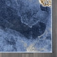 thumbnail image 4 of Abani Luna Collection Marble Black Gold Modern 8' x 10' Area Rug, 4 of 5