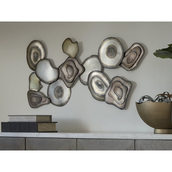 Signature Design by Ashley Worthman Metal Wall Decor, Decorative Wall Art Accent