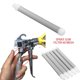 thumbnail image 2 of 10 Uds. Filtros de pistola pulverizadora sin aire 60 accesorios de máquina pulverizadora de pintura de malla Ndcxsfigh  Para estrenar, 2 of 6