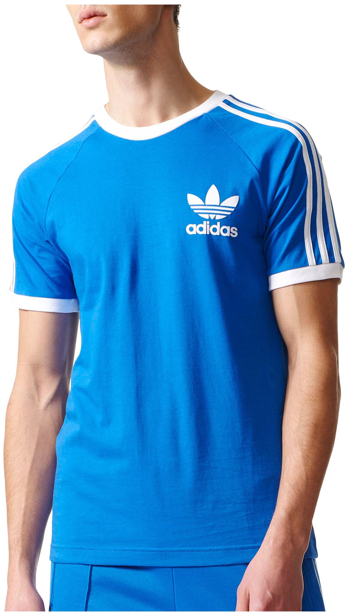 mens Flagermus pust adidas Men's Originals California T-Shirt (Blue, S) - Walmart.com