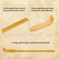 thumbnail image 5 of 2 Pack Longer Handle Bamboo Back Scratcher 17in, Traditional Finger-Like Bamboo Wooden Body Massager for Scratching Itches, Natural and Healthy, 5 of 7