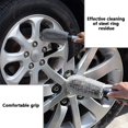 thumbnail image 6 of Tgbvmt Car Hub Brush Tool, L-Shaped Tire Crevice Cleaning Brush, Non-Slip Handle for Easy Scrubbing, Perfect for Car Exterior, Tires, & Hard-to-Reach Areas, Ideal for Car Wash & Detailing, 6 of 7