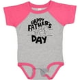 thumbnail image 3 of Inktastic Happy Father's Day Parent-Child Fist Bump Boys or Girls Baby Bodysuit, 3 of 5