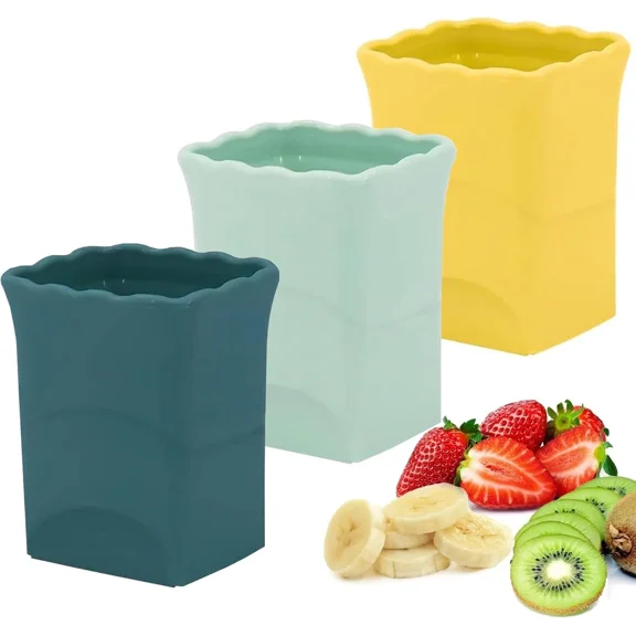 Strawberry Slicer: Fruit Slicer Cup, Kitchen Portable Slicing Tool Random Color