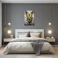 thumbnail image 3 of ZHONGYUTONG African American Canvas Wall Art Black Woman Hand with Yellow Butterfly Painting Prints Inspirational Artwork for Black Girl Room Decor (16.00" x 24.00"), 3 of 6