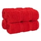 thumbnail image 1 of Juego de Toallitas Americanas Suaves de Lino 100% Algodón 4 piezas Rojo 33x33 cm, 1 of 9