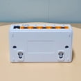 thumbnail image 4 of Extenseur de Réseau POE 5 Ports 100Mbps Répéteur Support IEEE802.3af/At/Bt 100m pour POE Switch NVR IPC, 1 * 5 Ports 100Mbps POE Extenseur, Blanc, 4 of 6