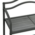 thumbnail image 3 of Household Essentials 3-Tier Metal Over the Toilet Bathroom Storage Shelf, Grey, 3 of 7