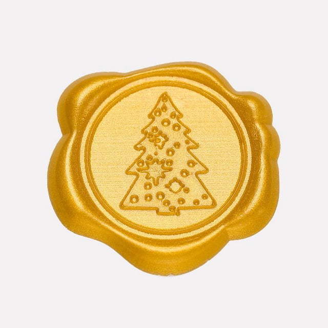 10 Pcs Lacquer Wax Label Seal Adhesive Stickers Fire Labels Invitation Stamp Sealing Ink Pad Envelope 22