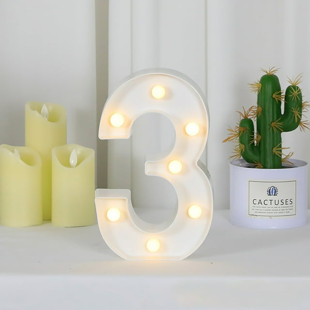 Desktop Ornament Explore The Innovative And Versatile LED Digital Number Display Board For Digits 0 To 9 – Ideal For Home Decor Use Commercial Applications And Events With Energy Efficient