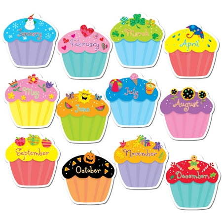UPC: 0030554059384 | Creative Teaching Press Cupcakes  10  Designer Cut-Outs