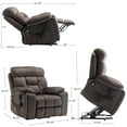 Oversized Power Lift Recliner Chair with 26" ExtraWide Seat for Big