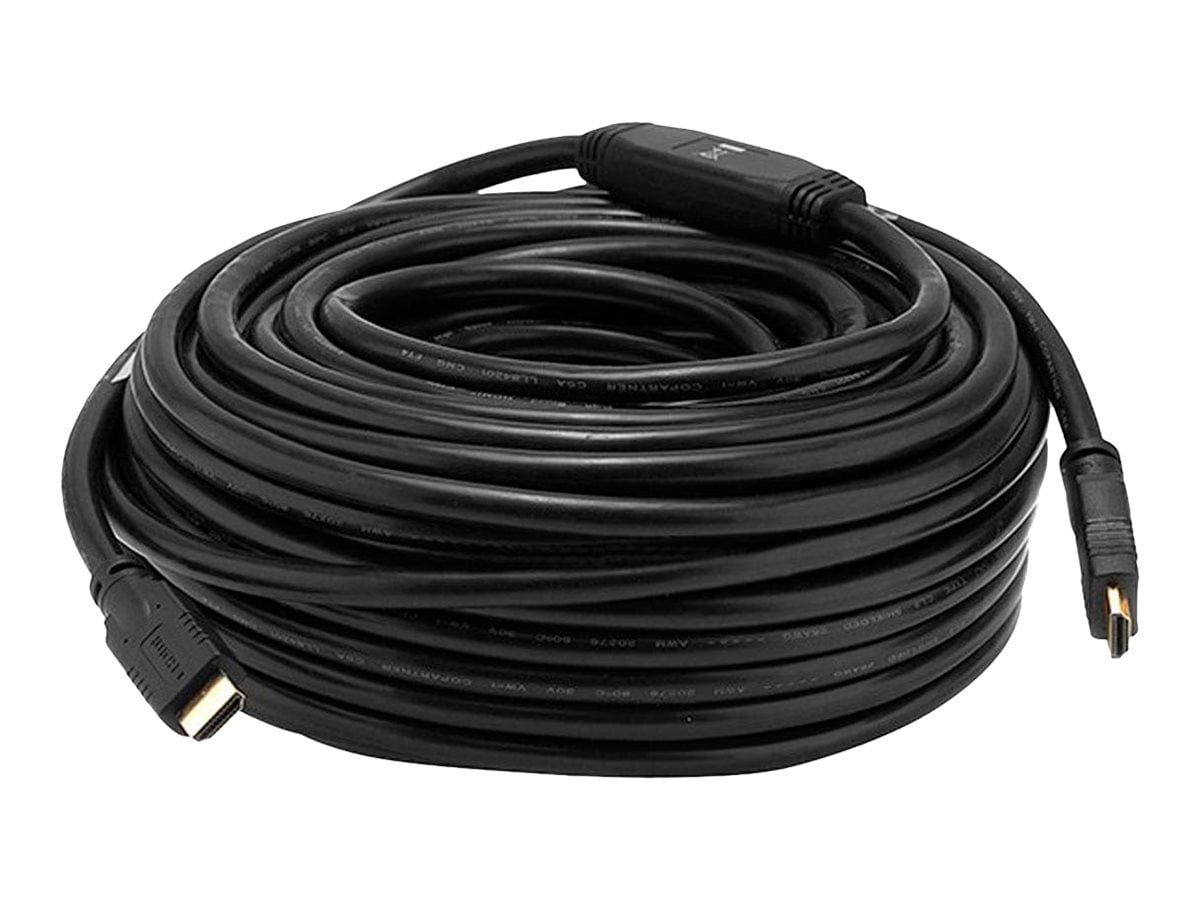 Monoprice Active HDMI Cable - 131 Feet - Black, 1080i @ 60Hz, 4.95Gbps ...