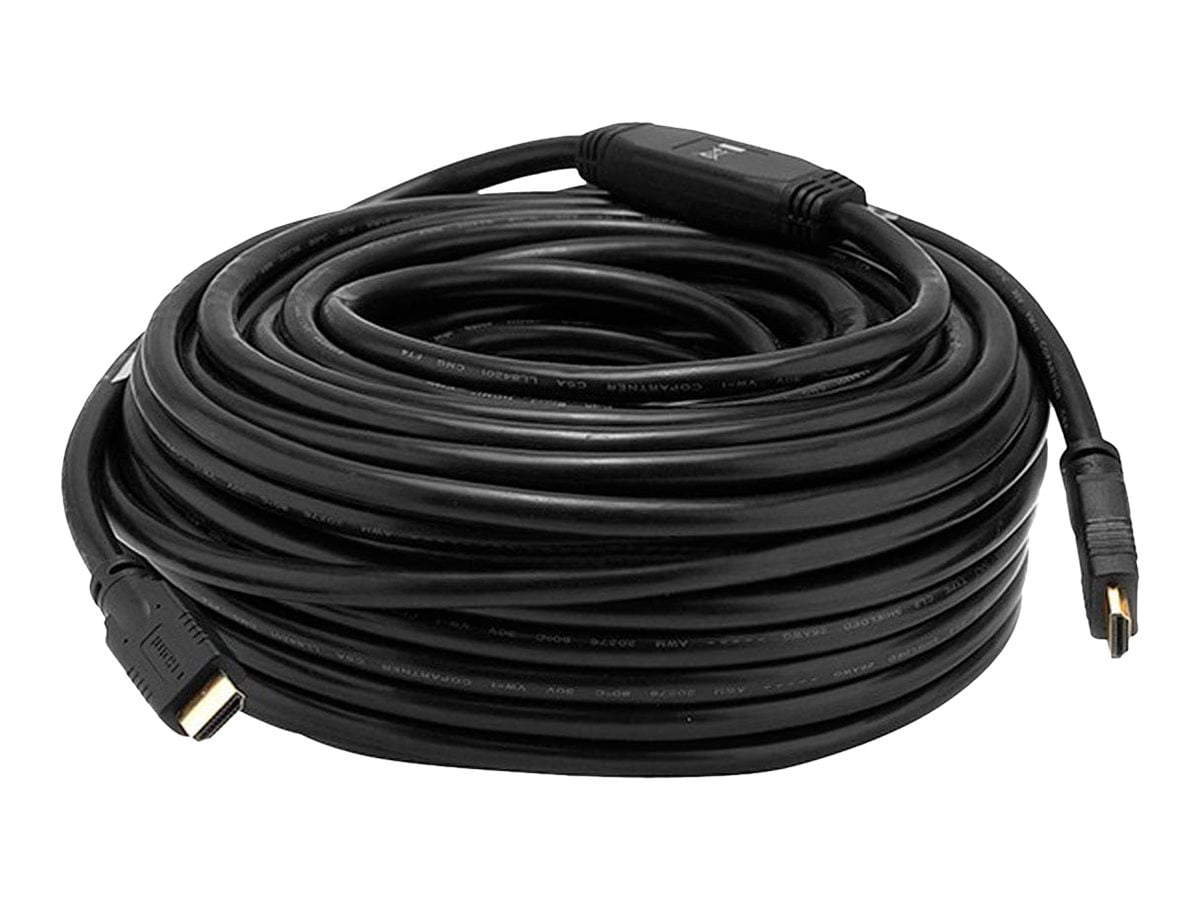 Monoprice Active HDMI Cable 131 Feet Black, 1080i 60Hz, 4.95Gbps