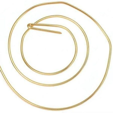 - 5 ft 14K Gold Filled Round Wire Half Hard 24 Gauge New
