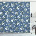 thumbnail image 1 of Ambesonne Flower Shower Curtain, Spring Blooms Field Retro, 69"Wx84"L, Multicolor, 1 of 3