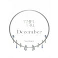 thumbnail image 2 of Time and Tru Silvertone Hoop and Dangle "December" Earring Set, 4 Pairs, 2 of 4
