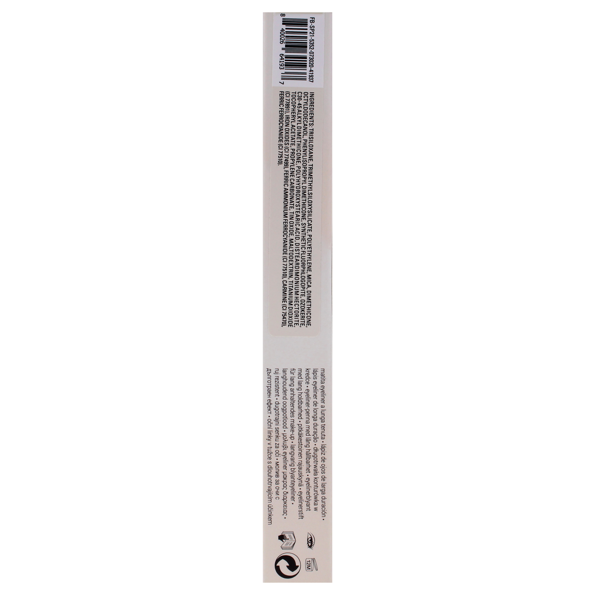 Flypencil Longwear Eyeliner Pencil - 09 Navy Or Die by Fenty Beauty for Women - 0.01 oz Eyeliner