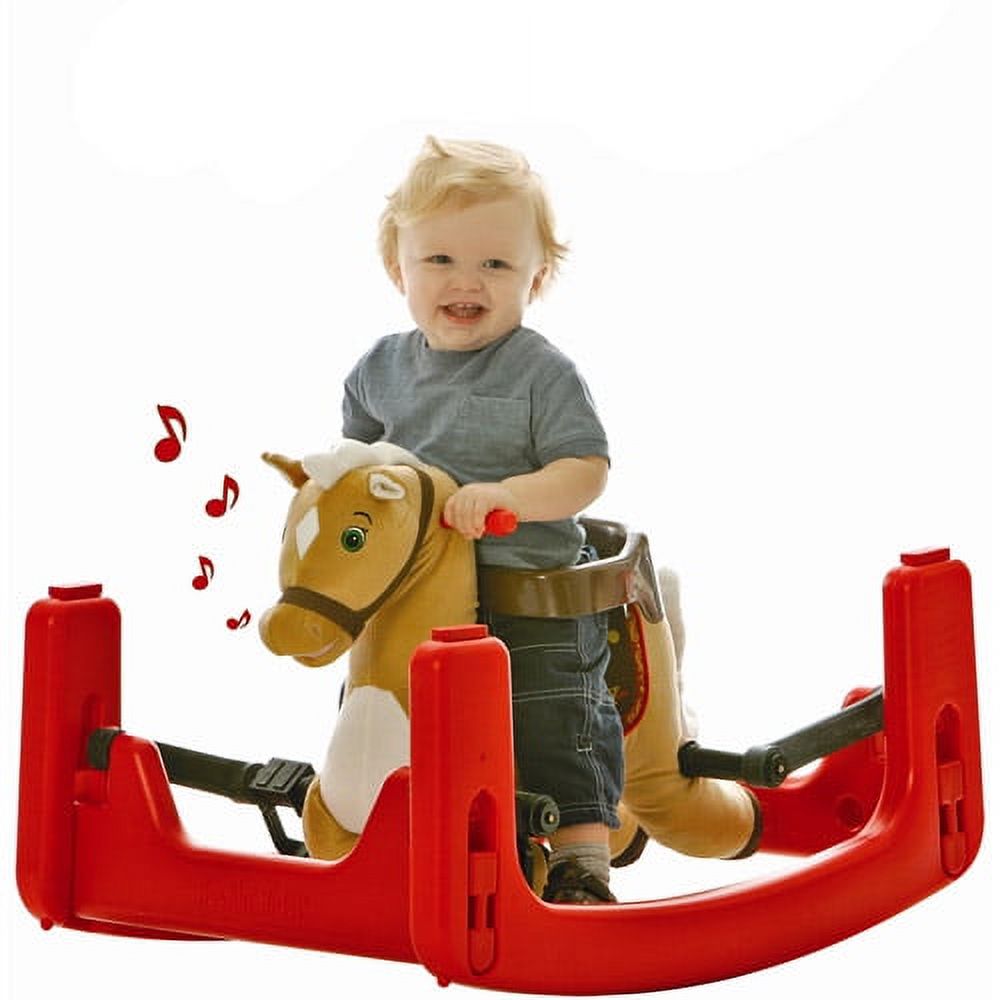 Rockin' Rider Legacy Grow-with-Me Pony Unisex Child Rocking Spring Horse - image 4 of 4