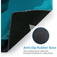 thumbnail image 5 of Extended Gaming Mouse Pad (35.4x15.7 in), Large 3mm Non-Slip Rubber Base Mousepad with Stitched Edges, Waterproof Keyboard Mouse Mat Desk Pad for Work, Game, Office, Home - Silent Night, 5 of 7