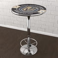 thumbnail image 4 of Vegas Golden Knights Patch Bar Table with Adjustable Footrest and Acrylic Top, 4 of 5