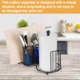 thumbnail image 3 of POINTERTECK Spoon Forks Basket Cutlery Drying Holder Kitchen Countertop Mesh Draining Organizer Home, 3 of 9