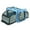 Blue, variant on Capacious Dual Expandable Wire Dog Crate, Blue - Medium