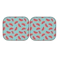thumbnail image 7 of Fotbe Watermelon 2-Piece Car Windshield Sun Shade | Sun Blocker for Car Windshield | Foldable Automotive Interior Accessories for Sun Protection-Small, 7 of 7