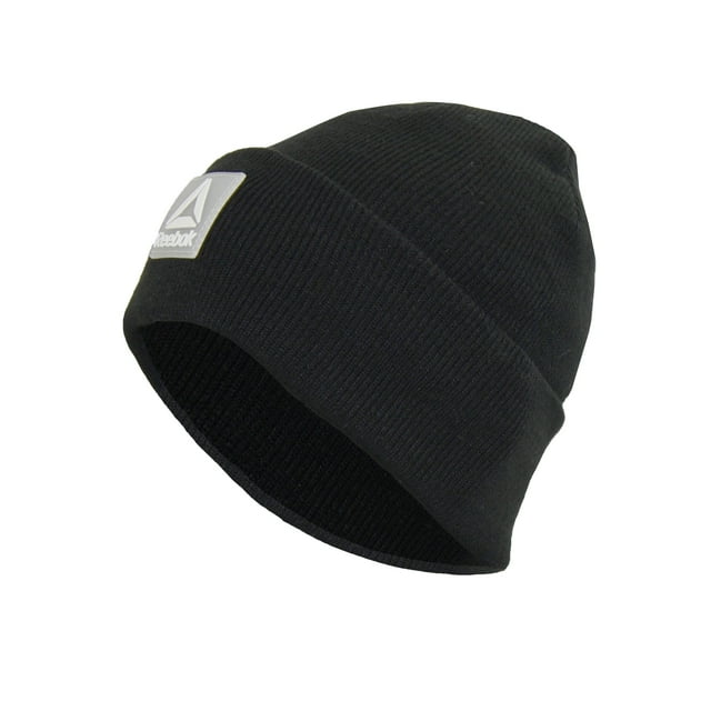 Reebok Adult Winter Beanie Hat Black