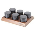 thumbnail image 1 of GUOOL Borosilicate Coffee Bean Canister Tea Sugar Nut Kitchen Countertop Storage Glass, 1 of 9