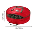 thumbnail image 3 of Sacs de Rangement pour Sapins de Noël Sacs de Rangement pour Sapins de Noël Imperméables et Résistants aux Insectes Sacs de Rangement pour la Poussière de Noël, 3 of 3