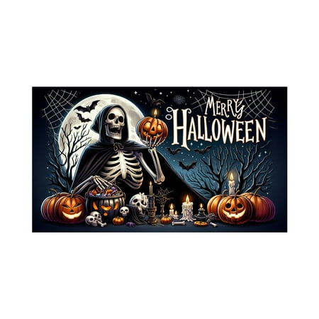 

New Fall Decor 2024 480*210cm Outdoor Garage Door Banner Large Decorative Door Cover Decoration Holiday Outdoor Garage Door Home Wall