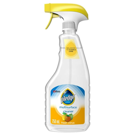 Pledge Multi-Surface All Purpose Cleaner, Fresh Citrus Scent, 750ml