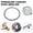 22cm, variant on QHUDLV Stainless Steel Pressure Cooker Accessories 18/20/22/24/26 Pressure Cooker Sealing Gray Silicone Rubber Rubber