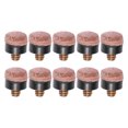 thumbnail image 3 of Hemobllo 20Pcs Easy Install Brown Screw on Cue Tips for Pool and Snooker Cues, 3 of 8