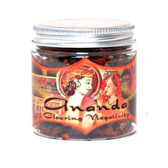 Prabhuji's Gifts Ananda Clearing Negativity Ramakrishnananda Resin Incense 2.4 Oz