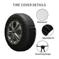 thumbnail image 4 of Kll Red Wine Glass Bottle Tire Cover,Universal Wheel Tire Cover For Trailer, Rv, Suv, Truck,Camper And Many Vehicle,(16 Inch), 4 of 7