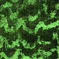 thumbnail image 1 of Ahgly Company Indoor Square Abstract Green Modern Area Rugs, 7' Square, 1 of 4