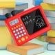 thumbnail image 4 of Calculadora portátil para la enseñanza de matemáticas, juguete educativo de matemáticas tempranas, material didáctico para rojo, 4 of 9